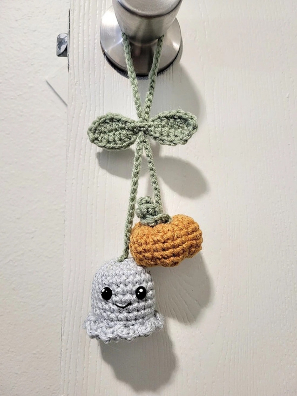 Crochet Halloween Car Ornament